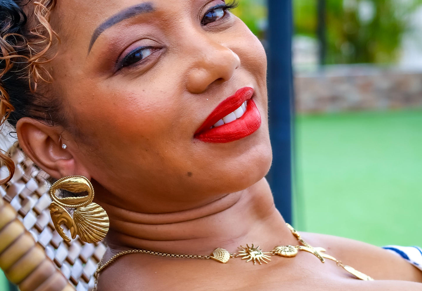 Boucles d'oreilles POM POM