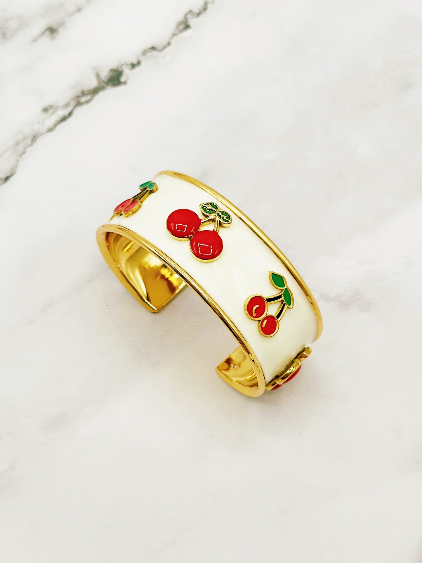 Bracelet JONC GLAMS CHERRY