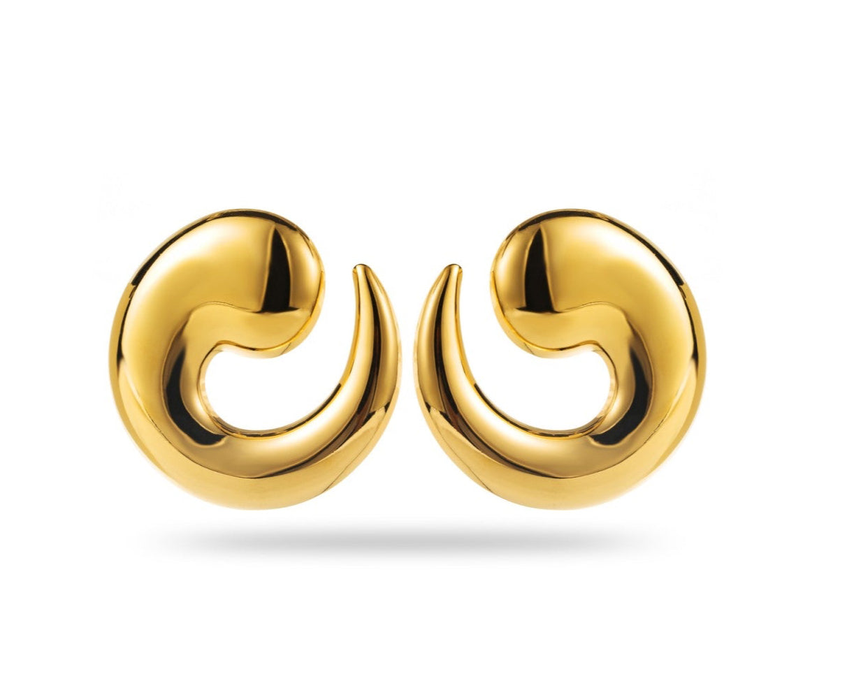 Boucles d'oreilles VIRGULE