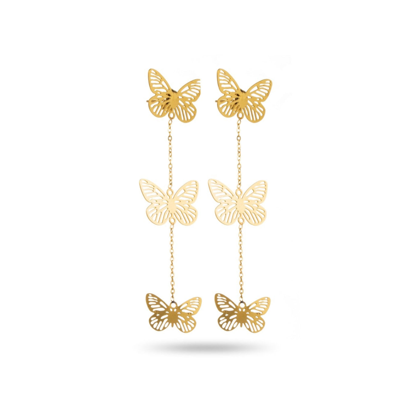 Boucles d'oreilles BUTTERFLY