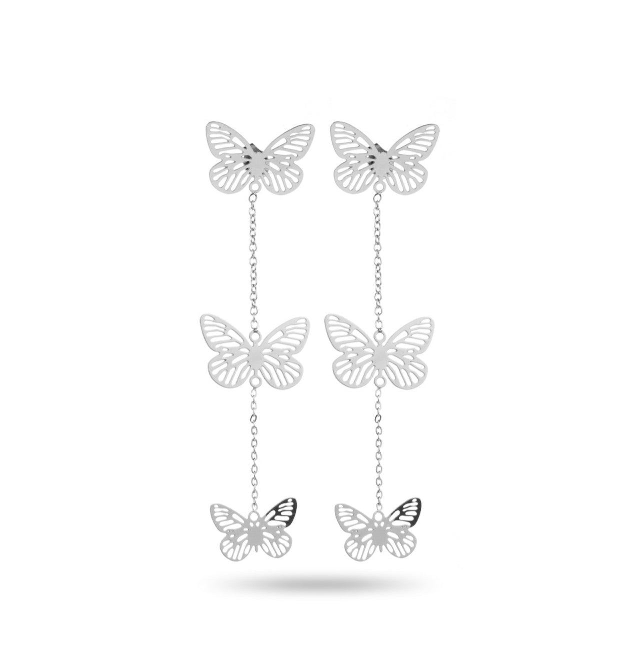 Boucles d'oreilles BUTTERFLY