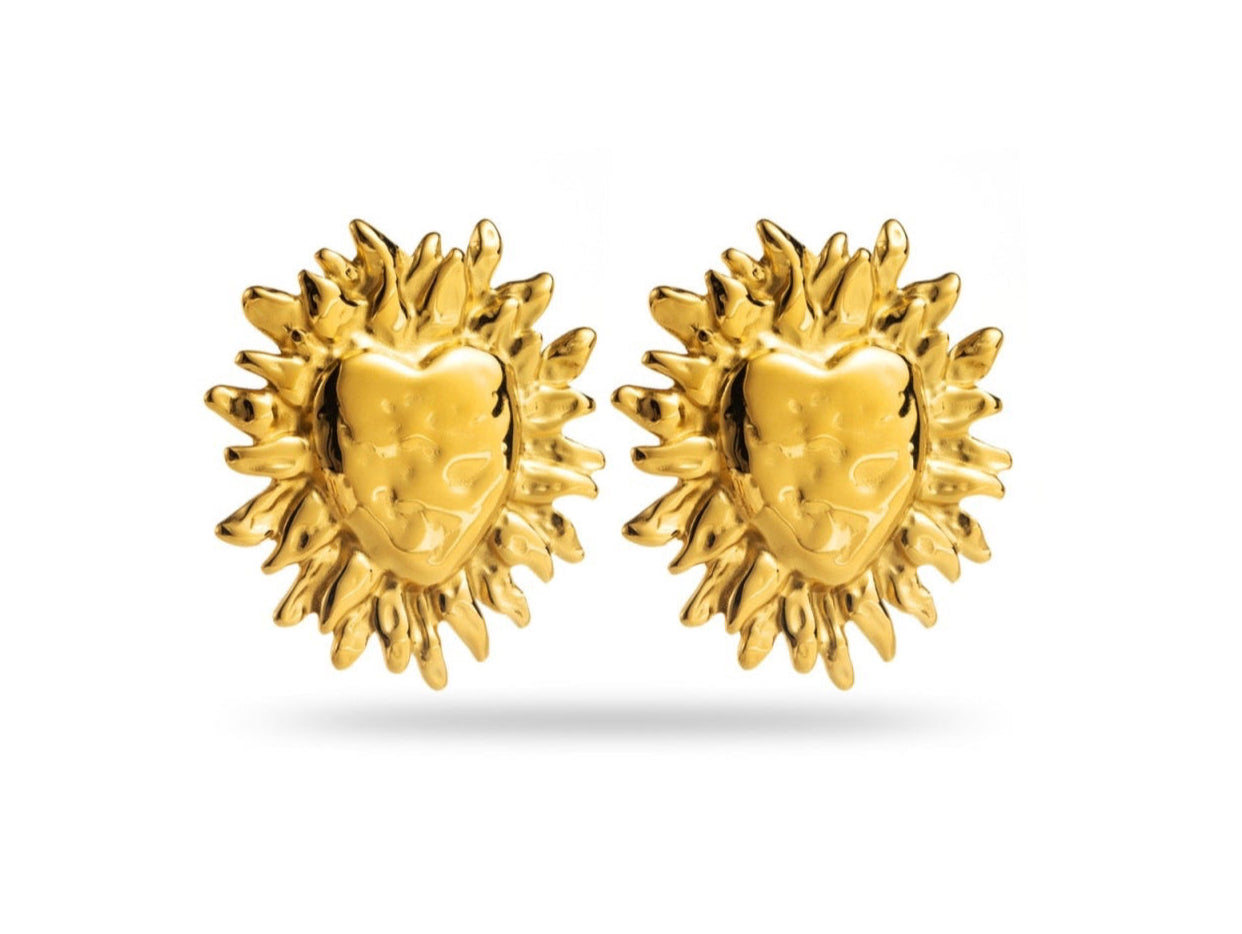 Boucles d'oreilles PAMPLUME