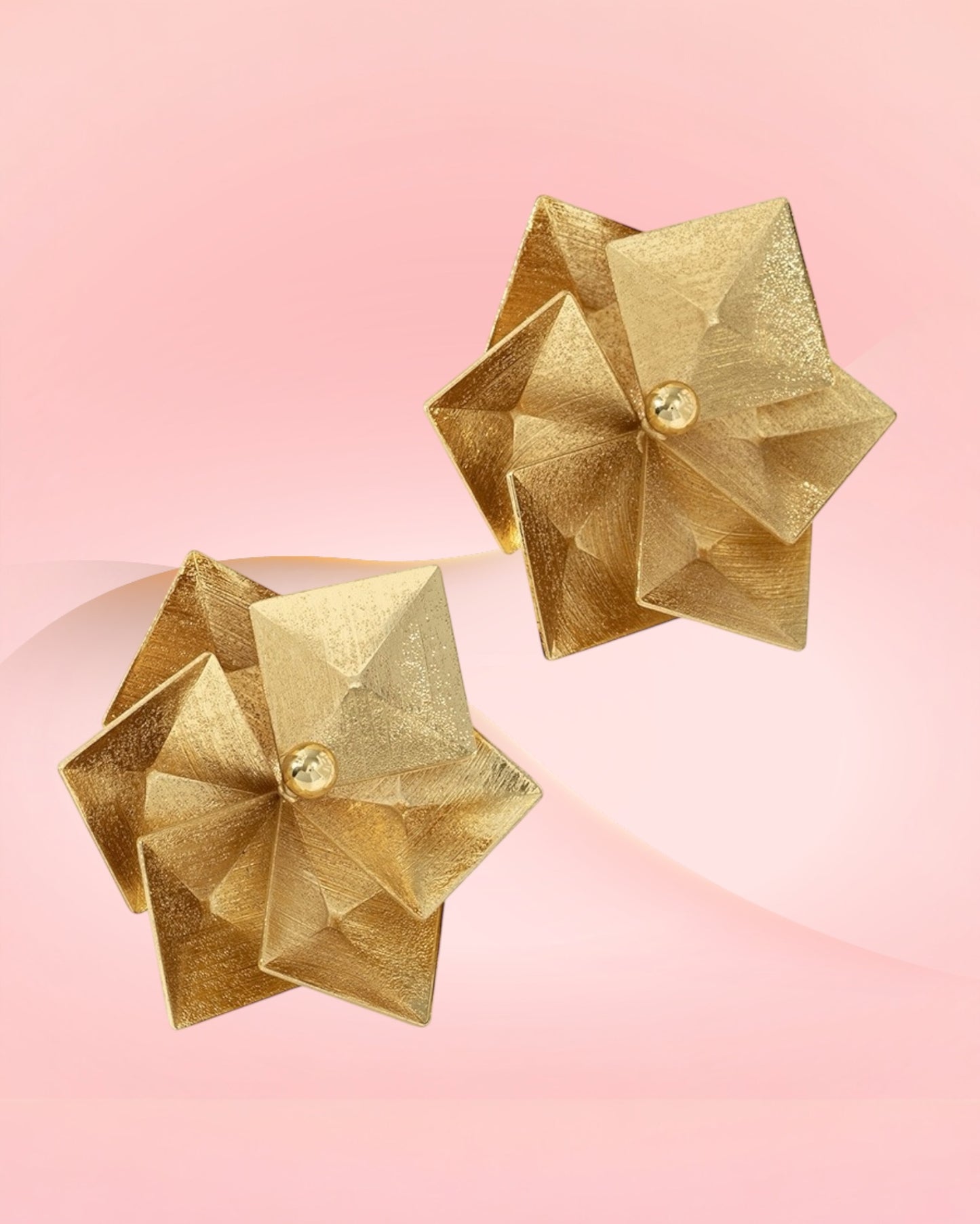 Boucles d'oreilles ORIGAMI
