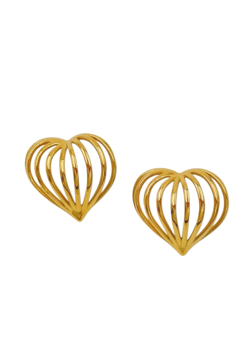Boucles d'oreilles COEUR LIBRE