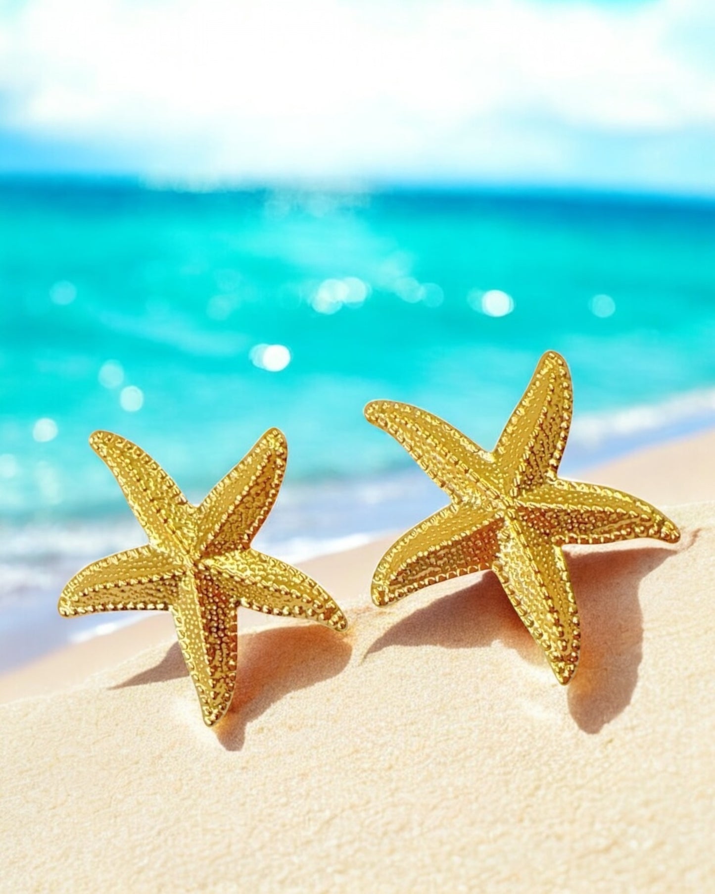 Boucles d'oreilles ETOILE de MER