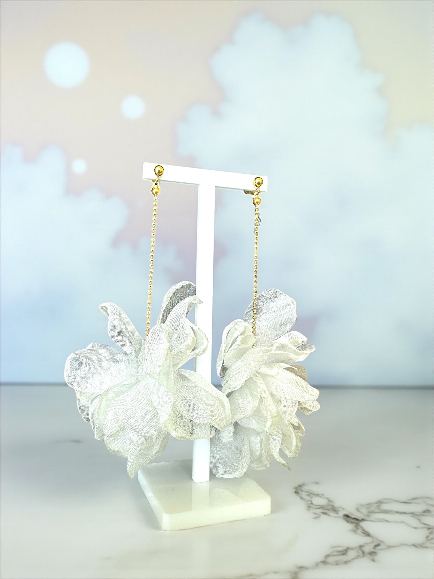 Boucles d'oreilles NUAGE