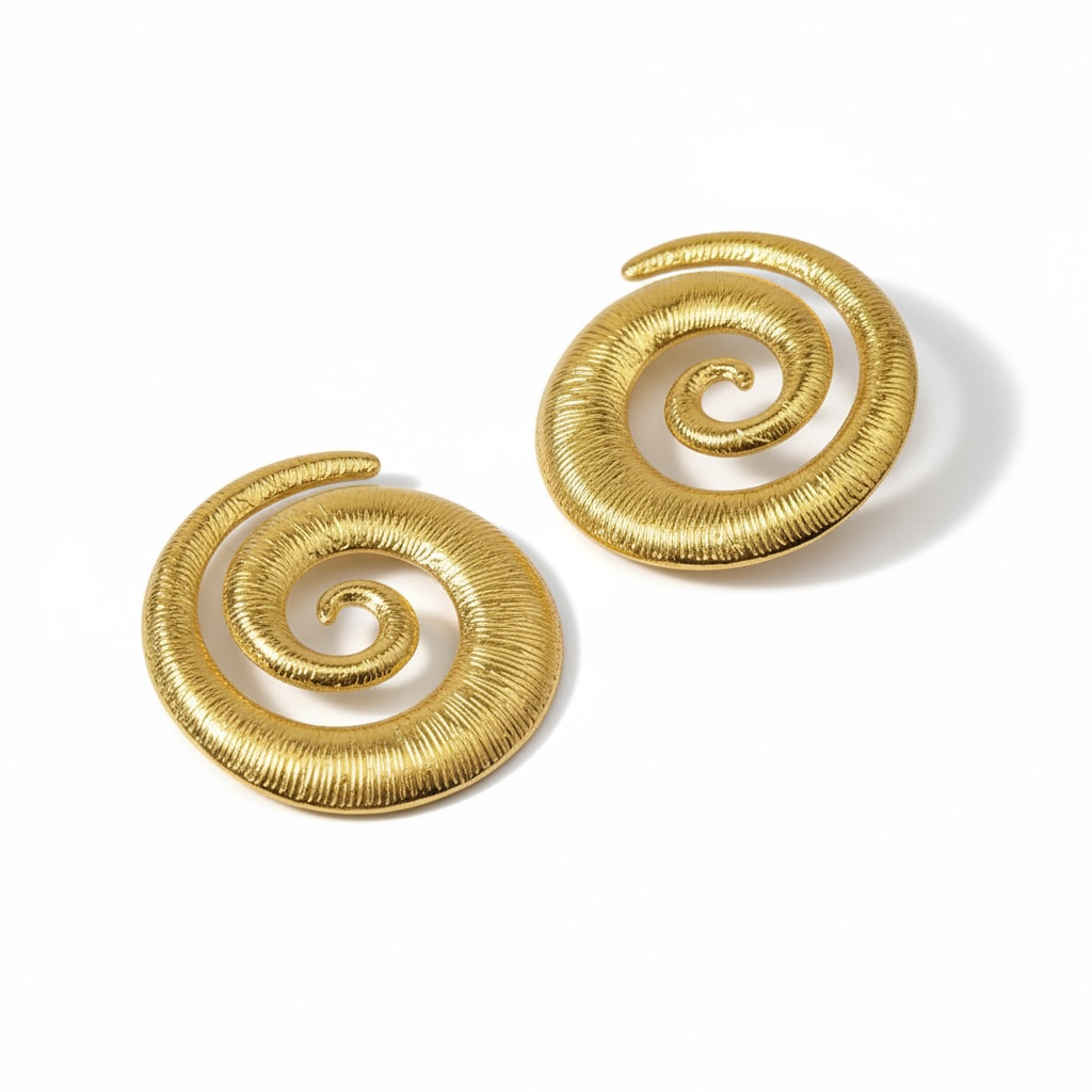Boucles d'oreilles SPIRALE