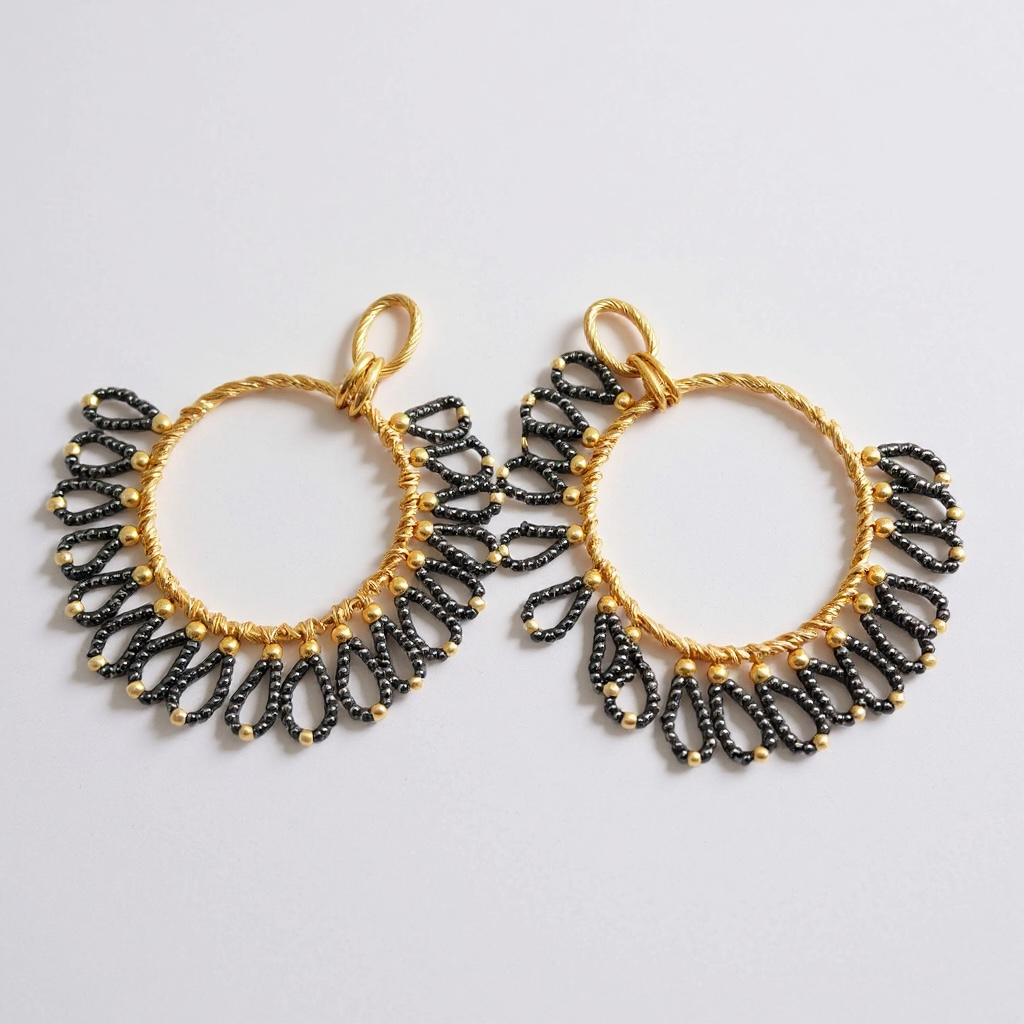 Boucles d'oreilles PLUMES