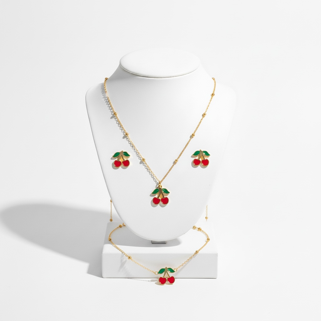 Parure KIDS LOLITA CERISE