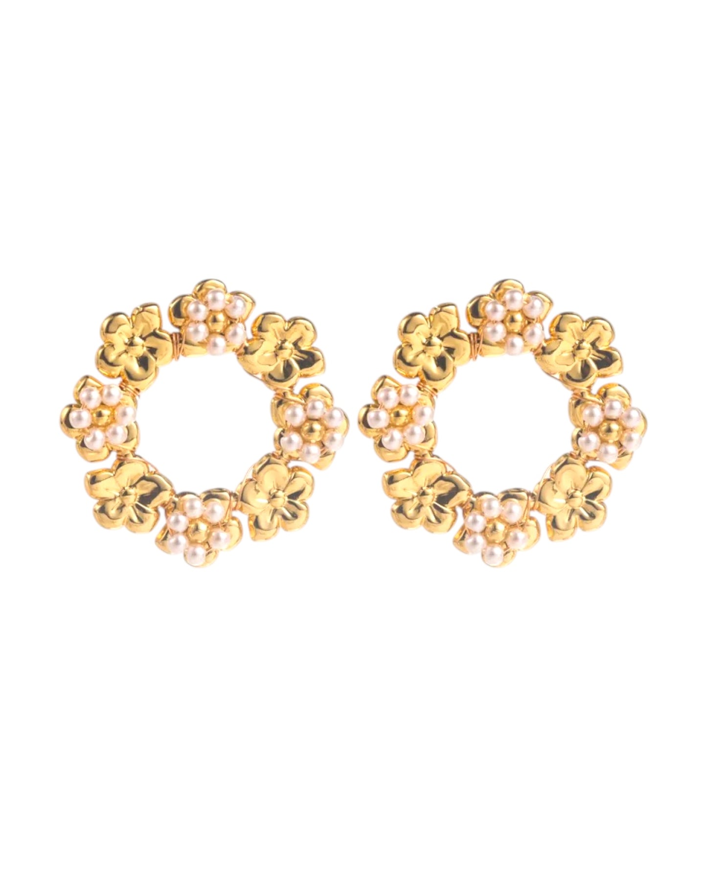 Boucles d'oreilles LILAS