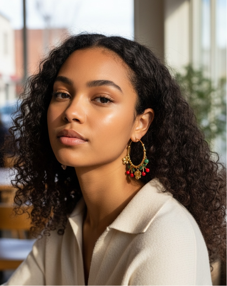 Boucles d'oreilles PRINTEMPS