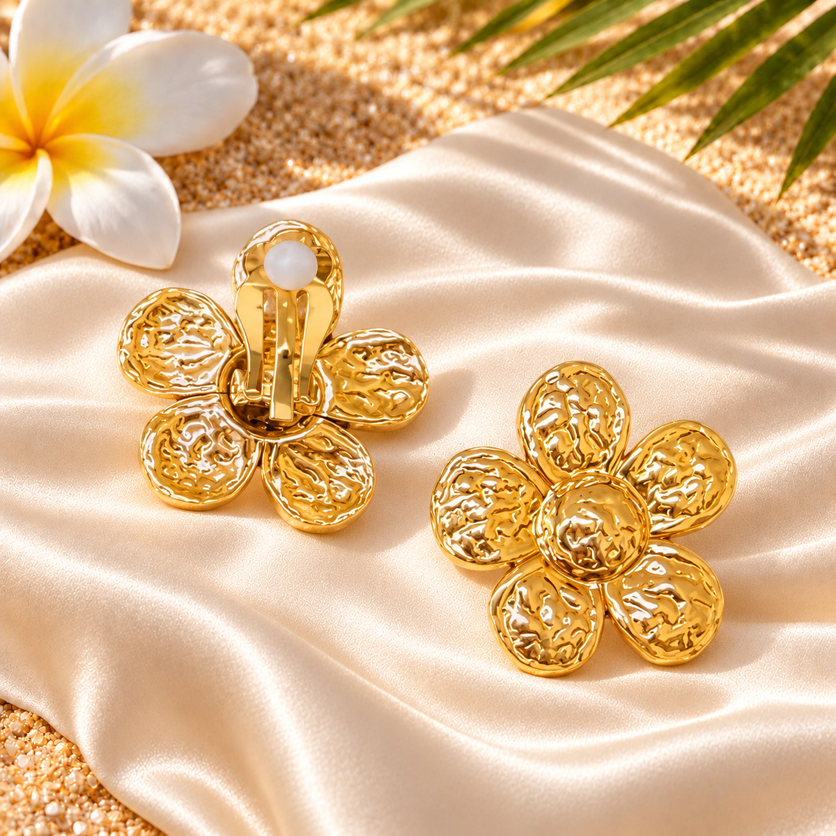 Boucles d'oreilles CLIPS ANEMONE