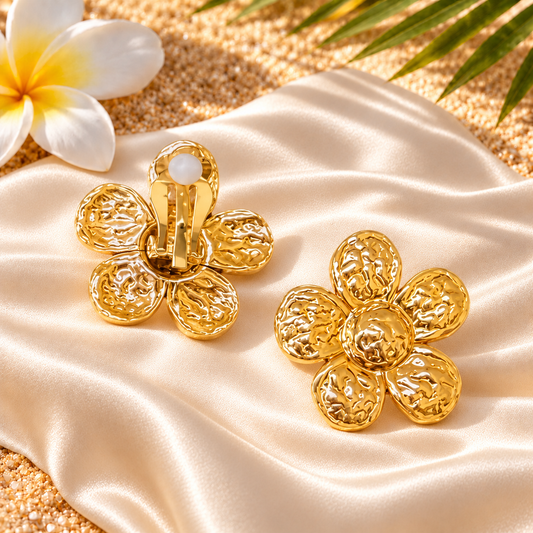 Boucles d'oreilles CLIPS ANEMONE
