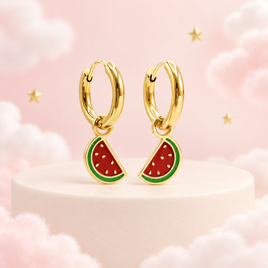 Boucles KIDS Pastèque 🍉