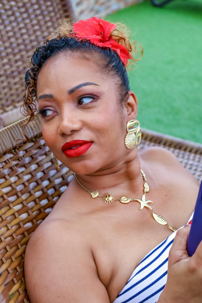 Collier plongeant TROPIKAL