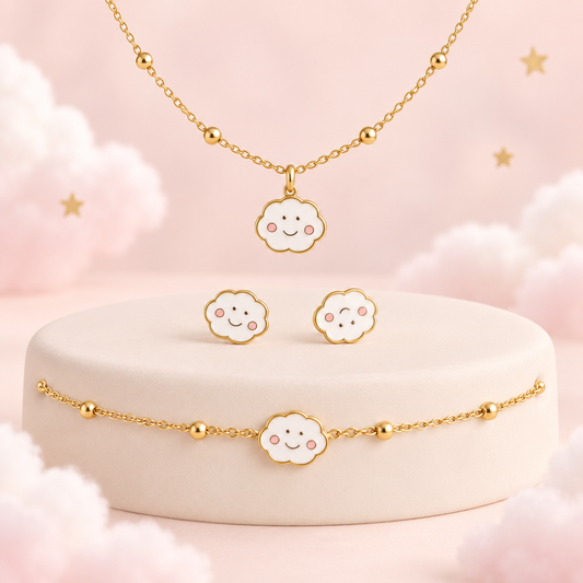 Parure KIDS Nuage Blanc