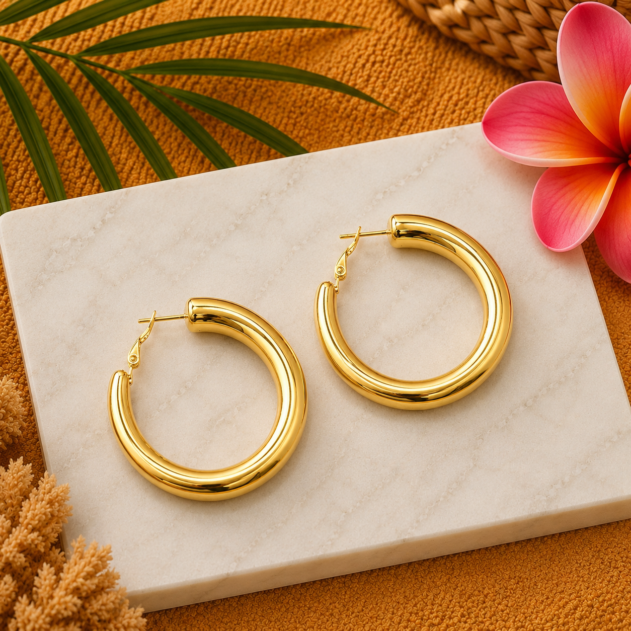 Boucles Créoles CHECK-IN