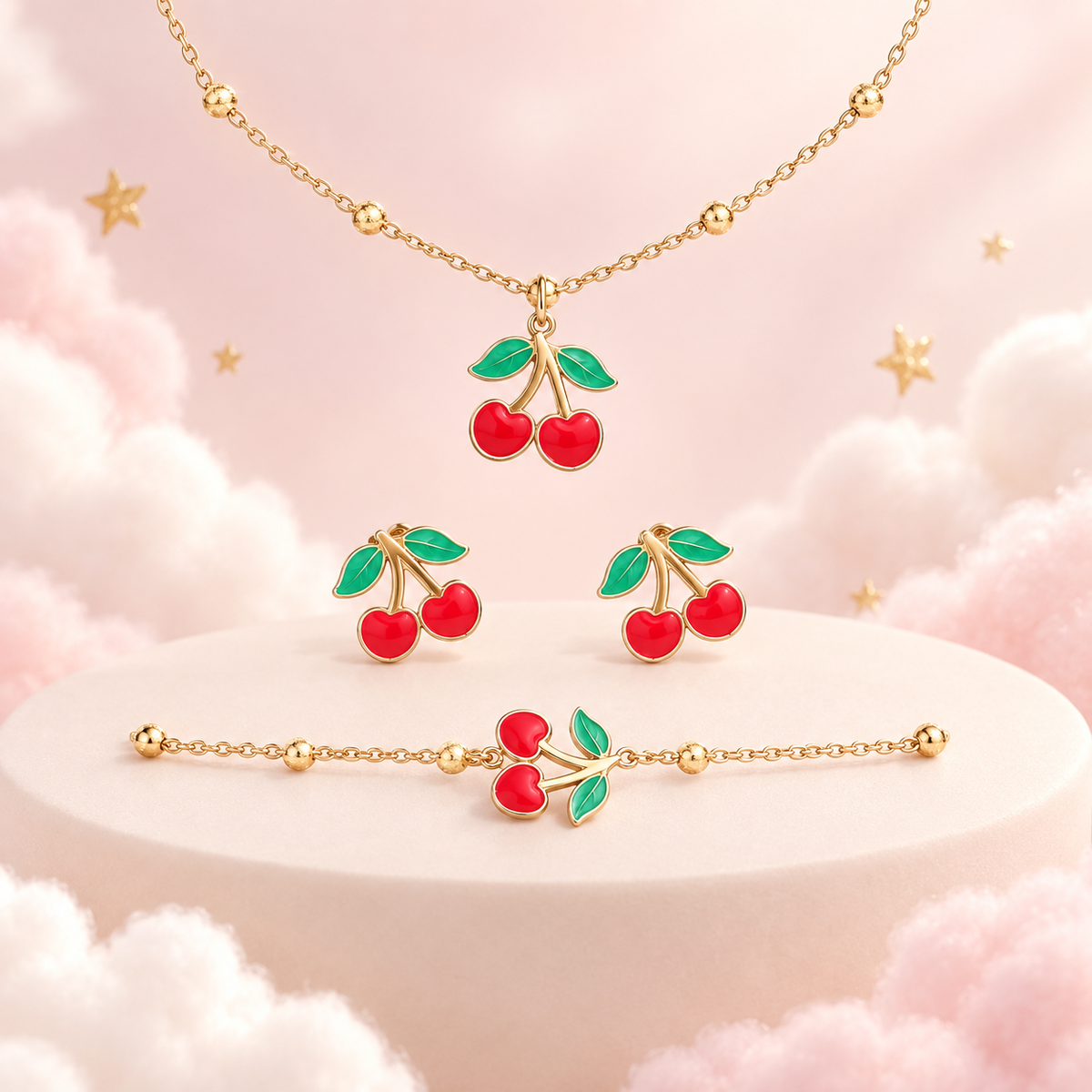 Parure KIDS LOLITA CERISE