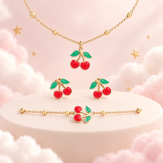 Parure KIDS LOLITA CERISE