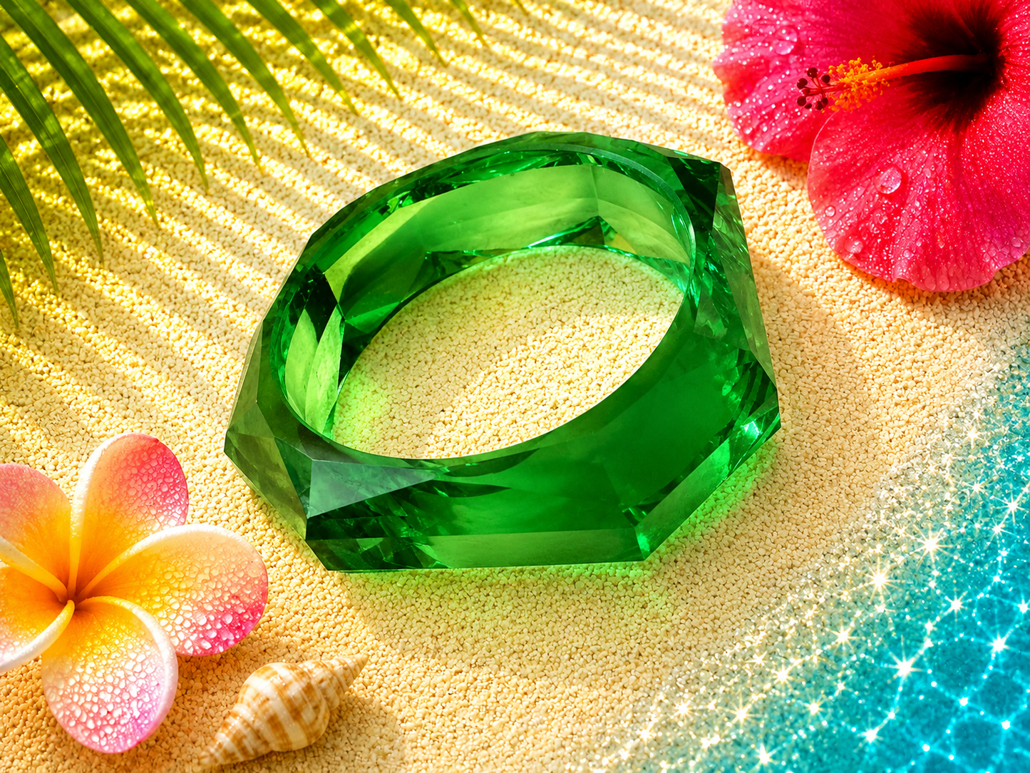 Bracelet en résine PEYI