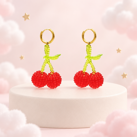 Boucles KIDS Cerise 🍒