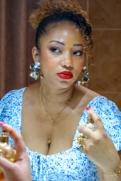 collier plongeant BURLESQUE