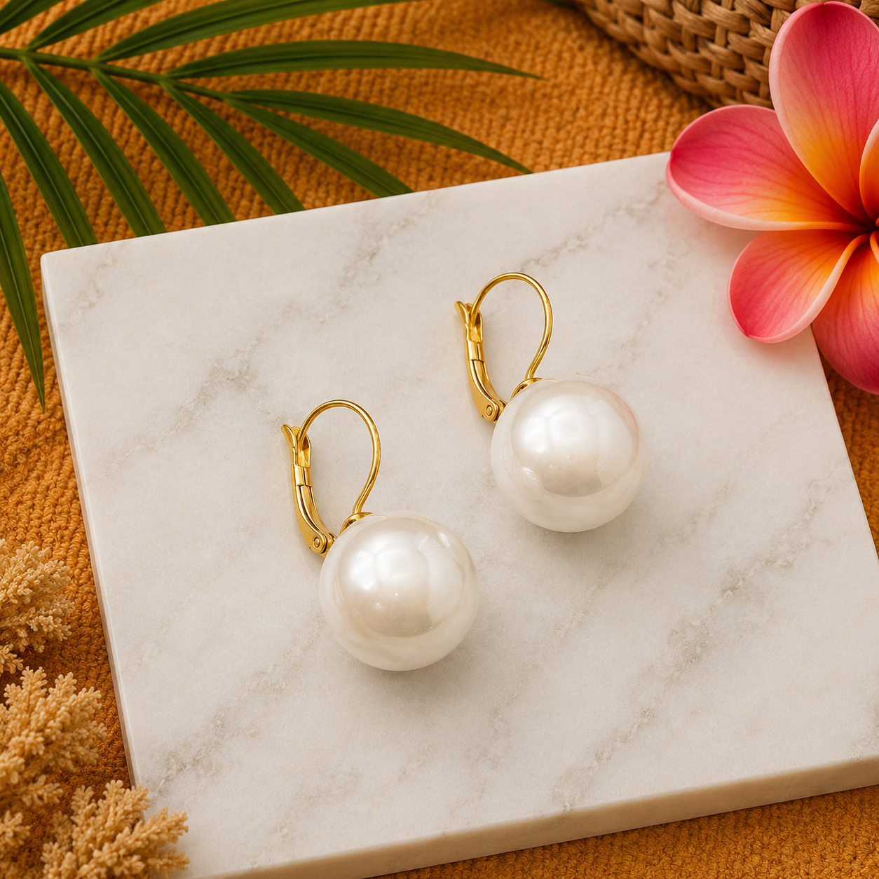 Boucles Créoles NACRE