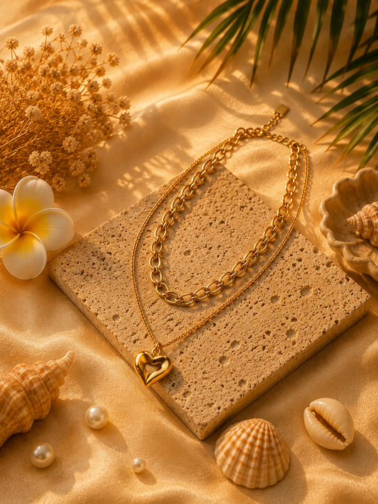 Collier double MIX LOVAMOUR