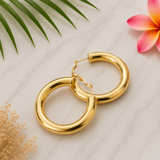 Boucles Créoles TROPIKANA