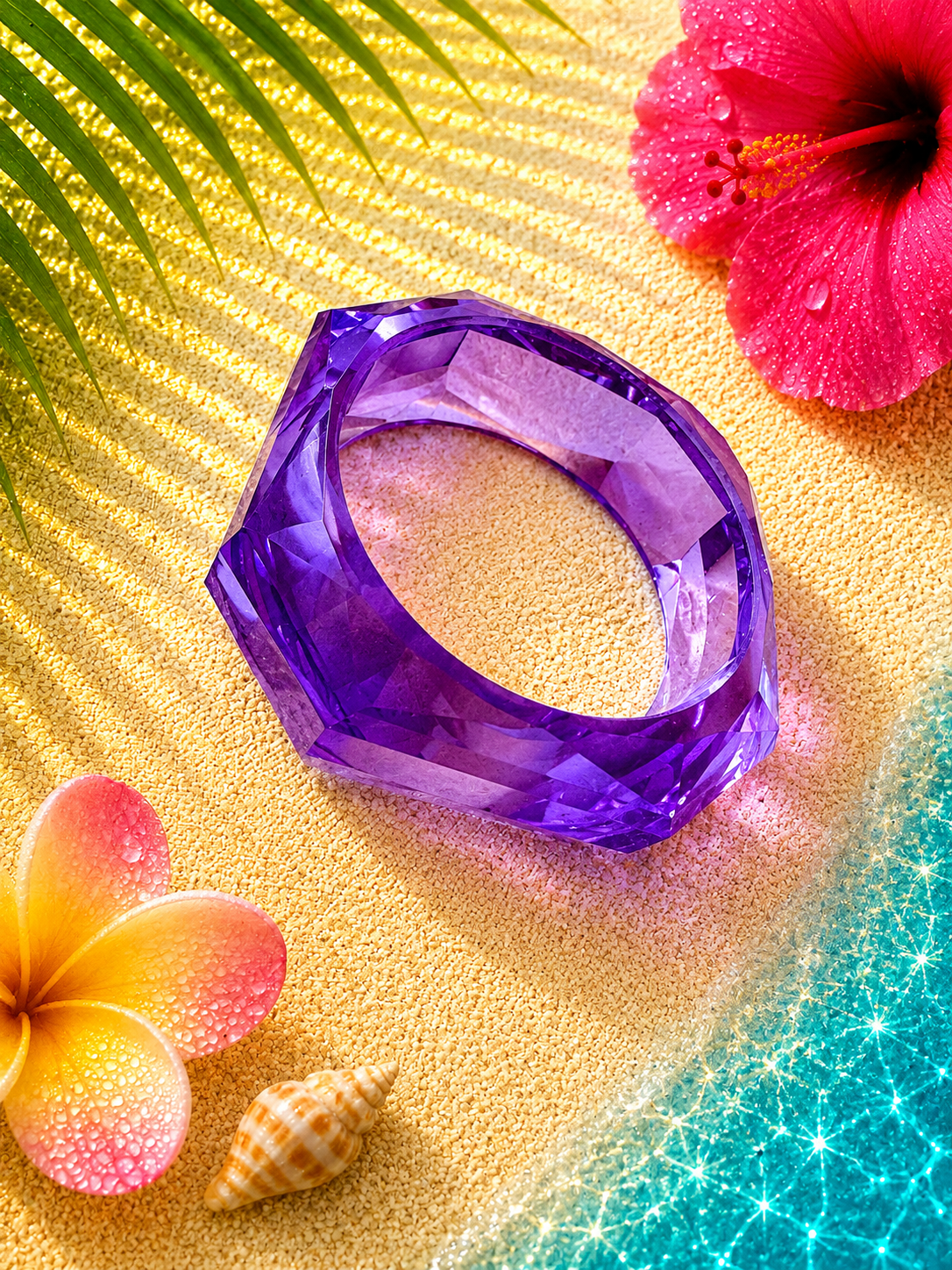 Bracelet en résine PEYI