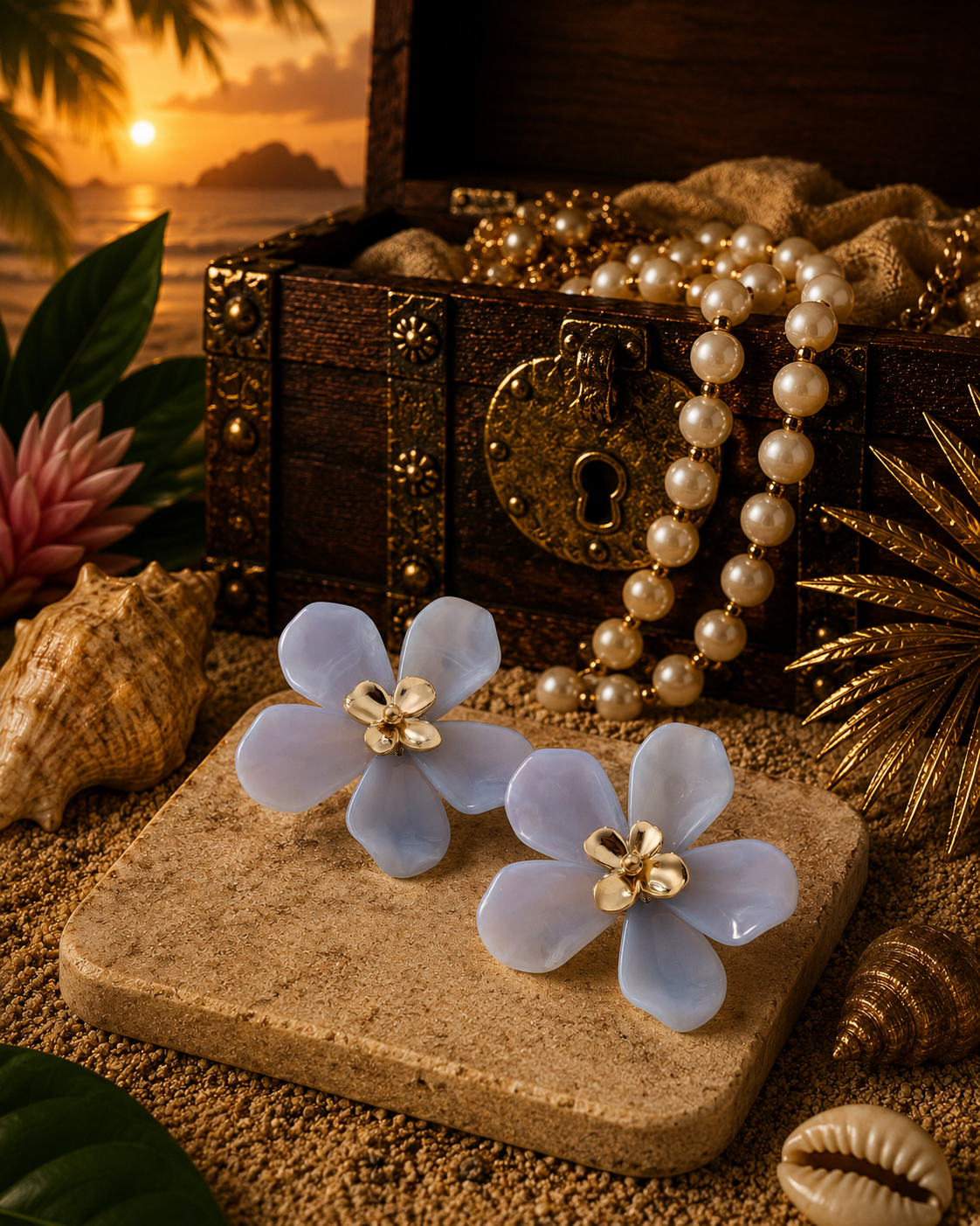 Boucles d'oreilles SOLENE