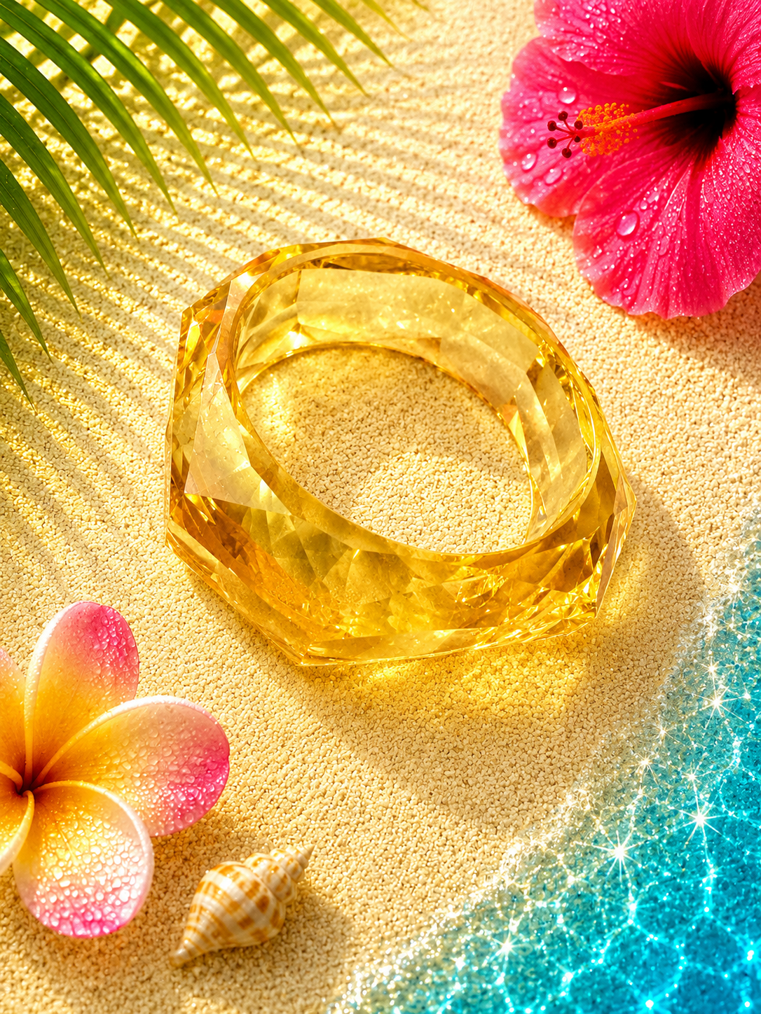Bracelet en résine PEYI