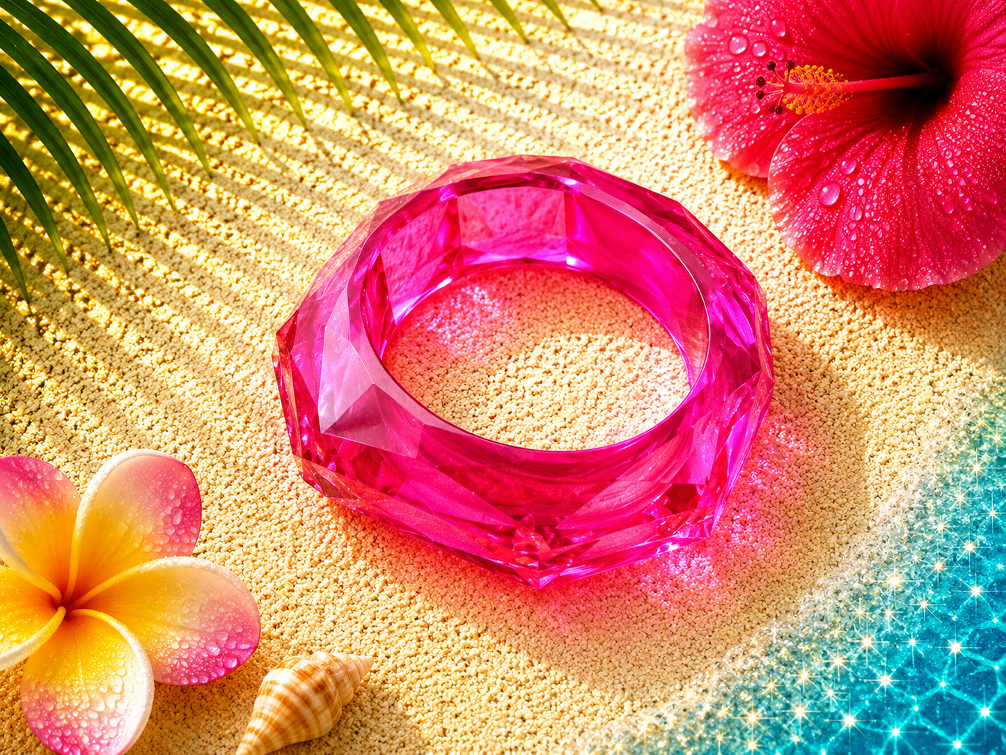 Bracelet en résine PEYI