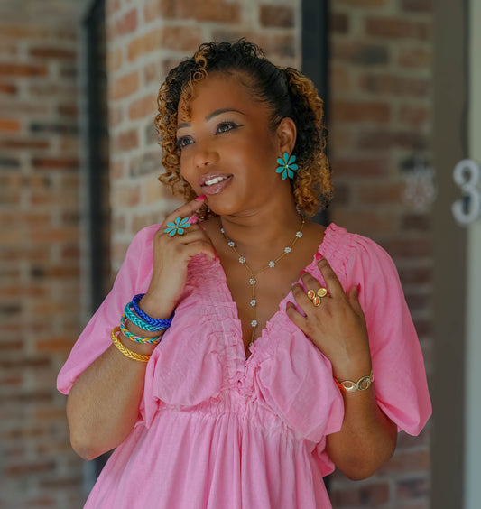 Boucles d'oreilles ORGANZA