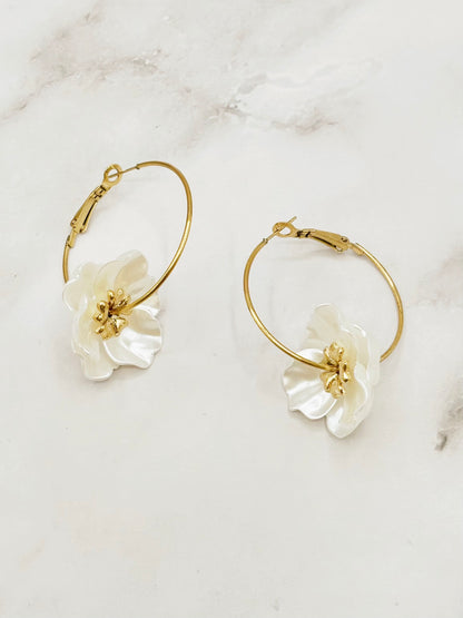 Boucles d'oreilles MAGNOLIA