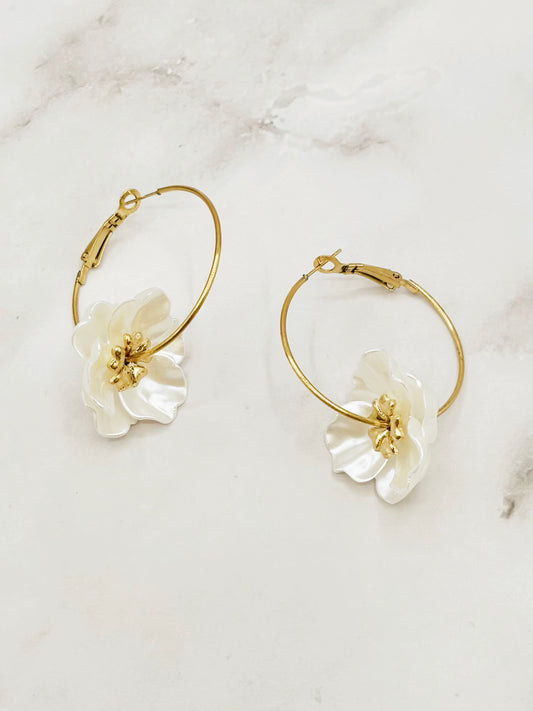 Boucles d'oreilles MAGNOLIA