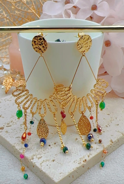 Boucles d'oreilles REBELLE