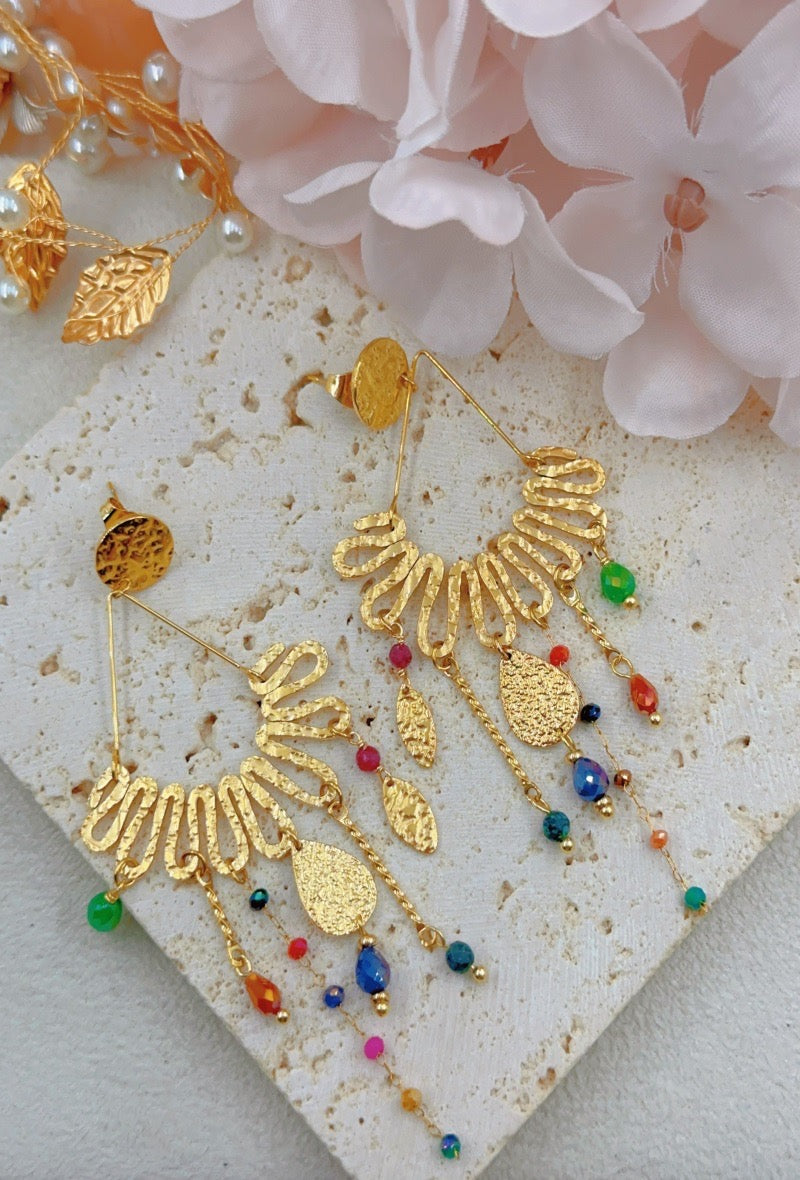 Boucles d'oreilles REBELLE