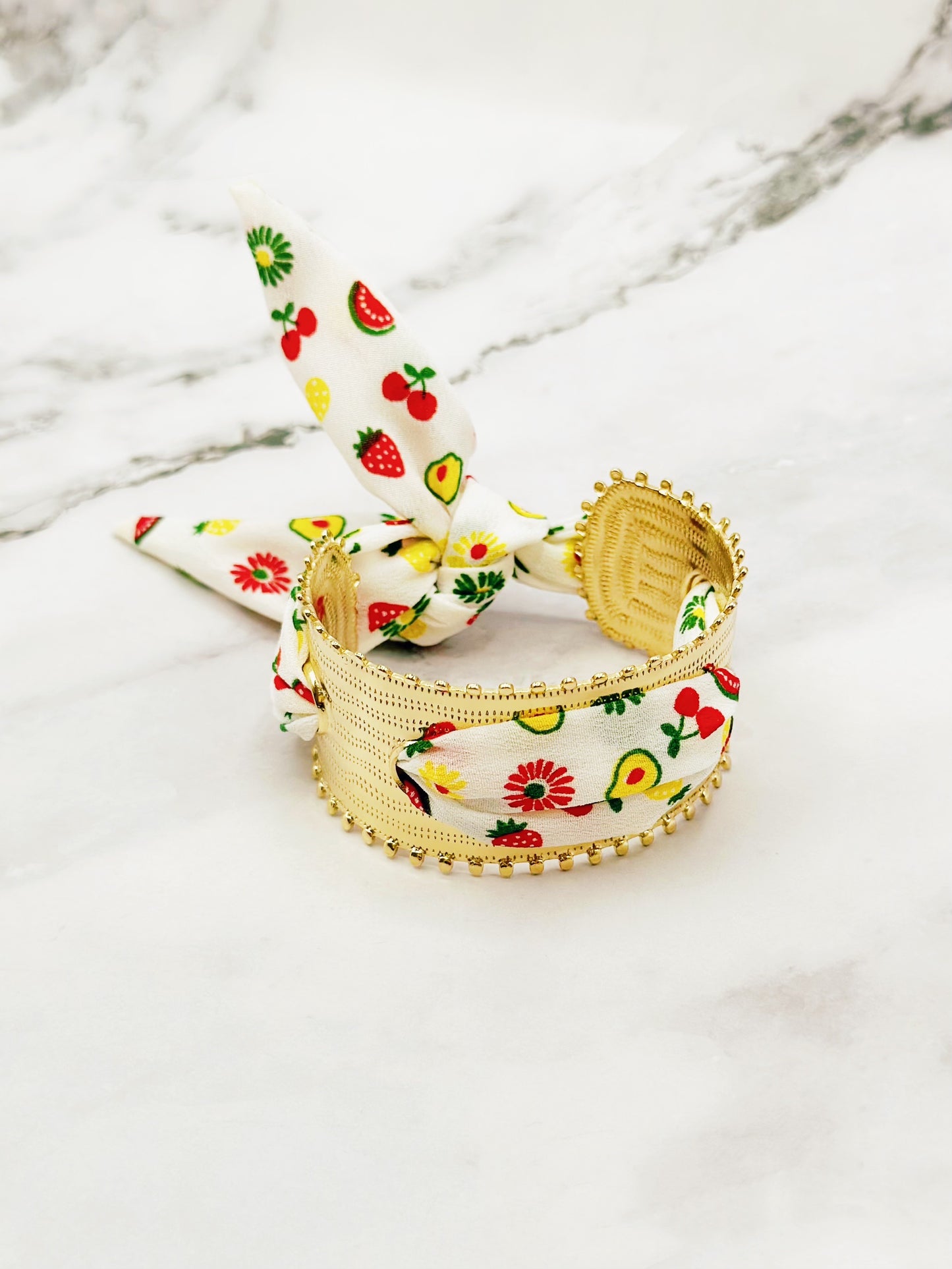 Bracelet Jonc Foulard SUNSHINE