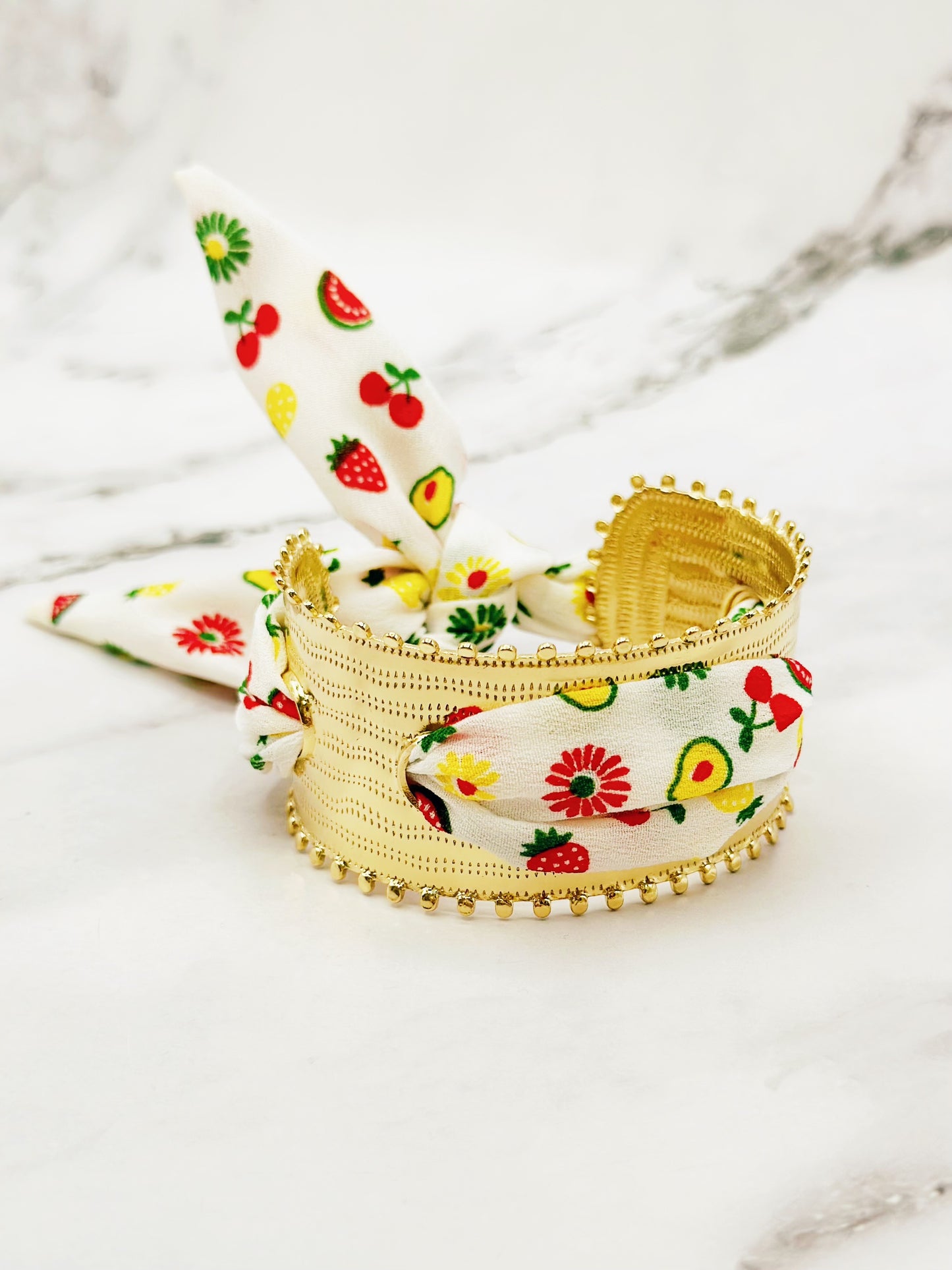 Bracelet Jonc Foulard SUNSHINE