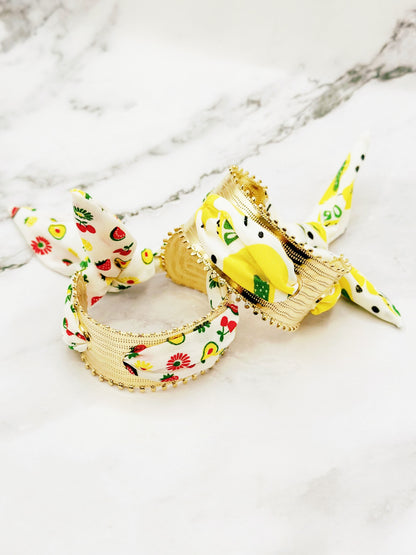 Bracelet Jonc Foulard SUNSHINE