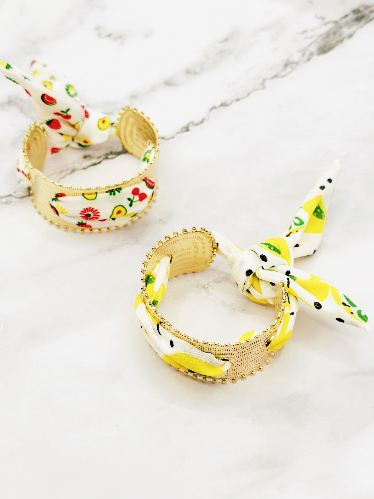 Bracelet Jonc Foulard SUNSHINE