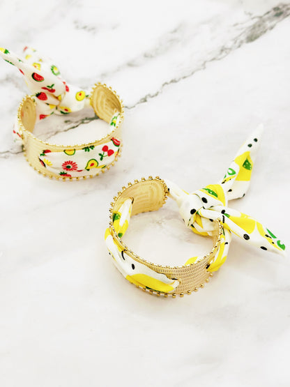 Bracelet Jonc Foulard SUNSHINE