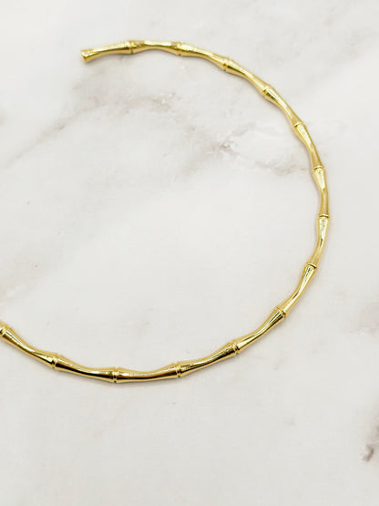 Collier Ras de Cou BAMBOU
