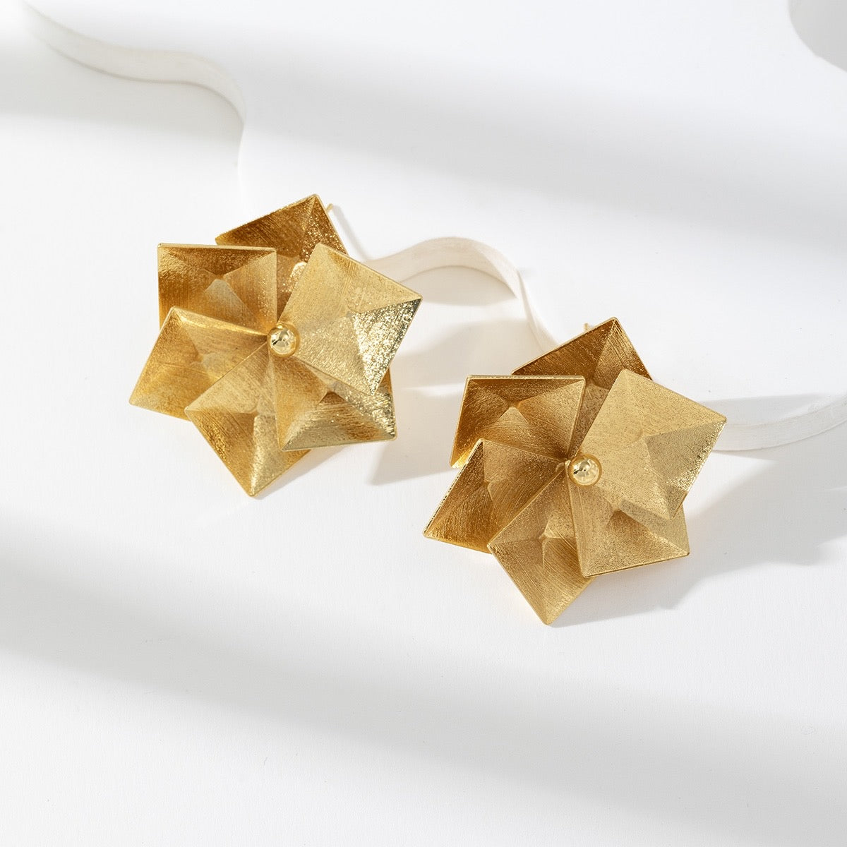 Boucles d'oreilles ORIGAMI