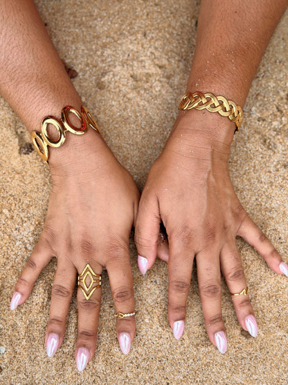 Bracelet Jonc TRÉSSÉ