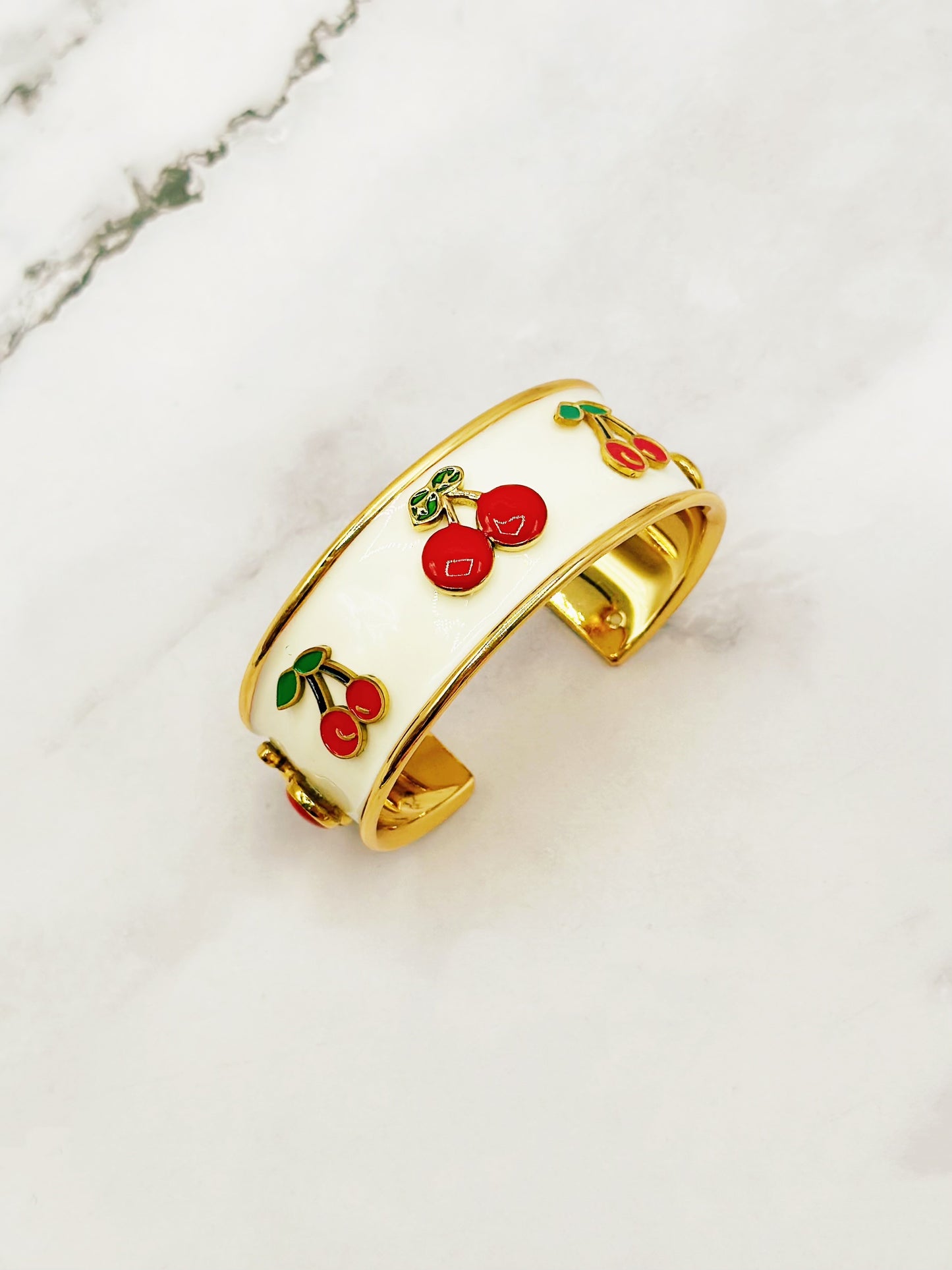 Bracelet JONC GLAMS CHERRY