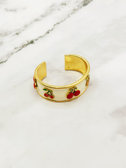 Bracelet JONC GLAMS CHERRY
