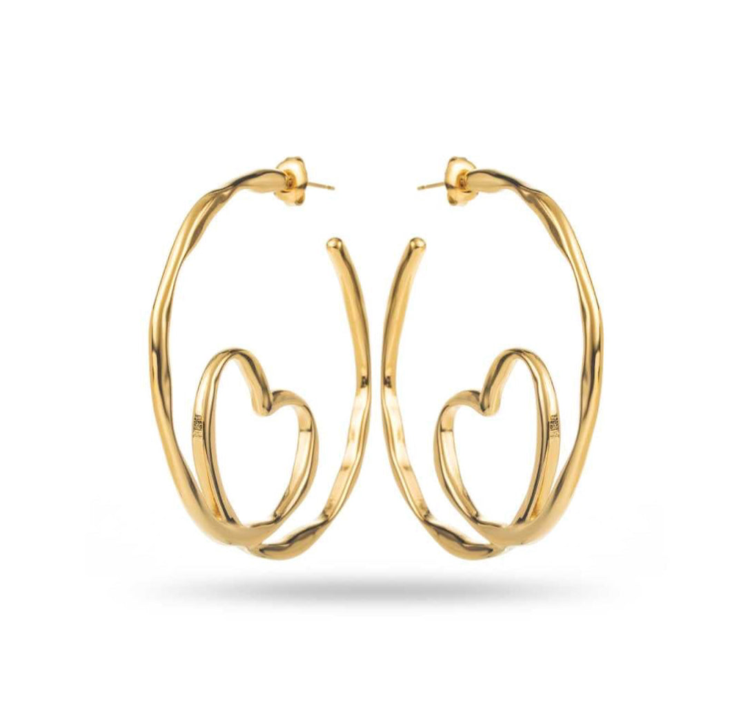Boucles Créoles COEUR à CORPS