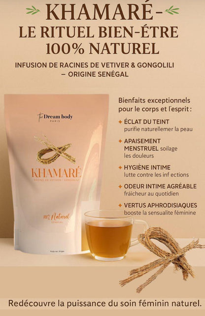 Tige de KHAMARÉ - Racine de vétiver (gongoli)